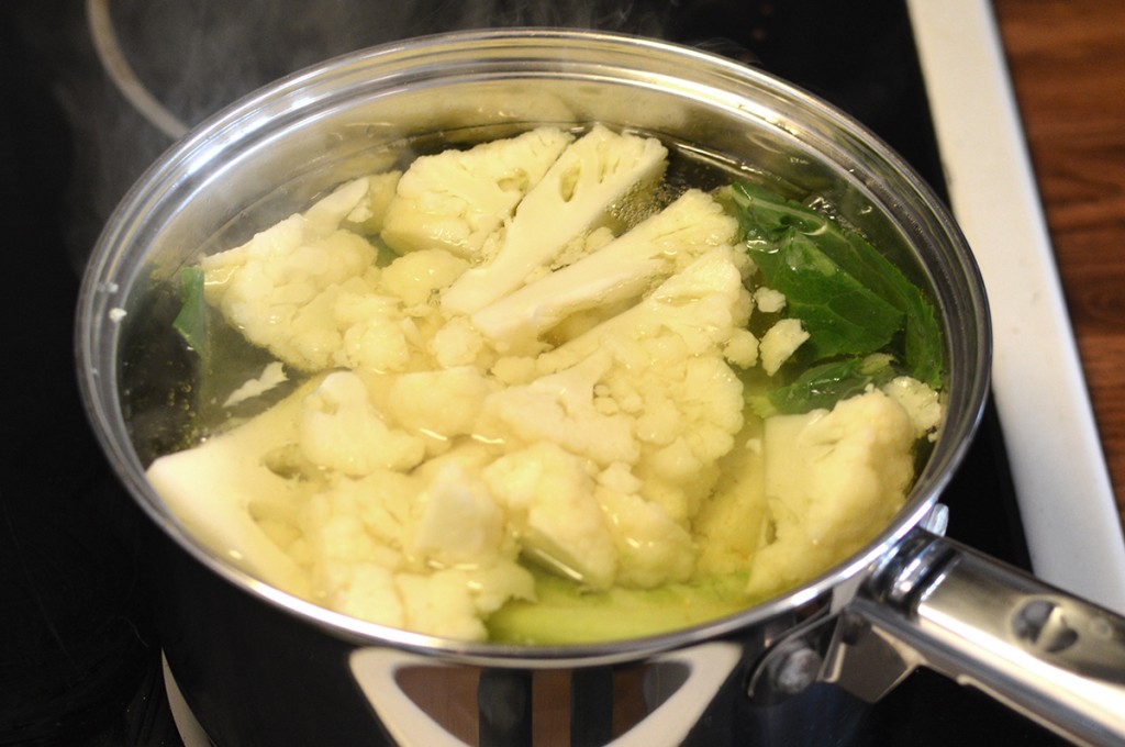 Boiling Cauliflower